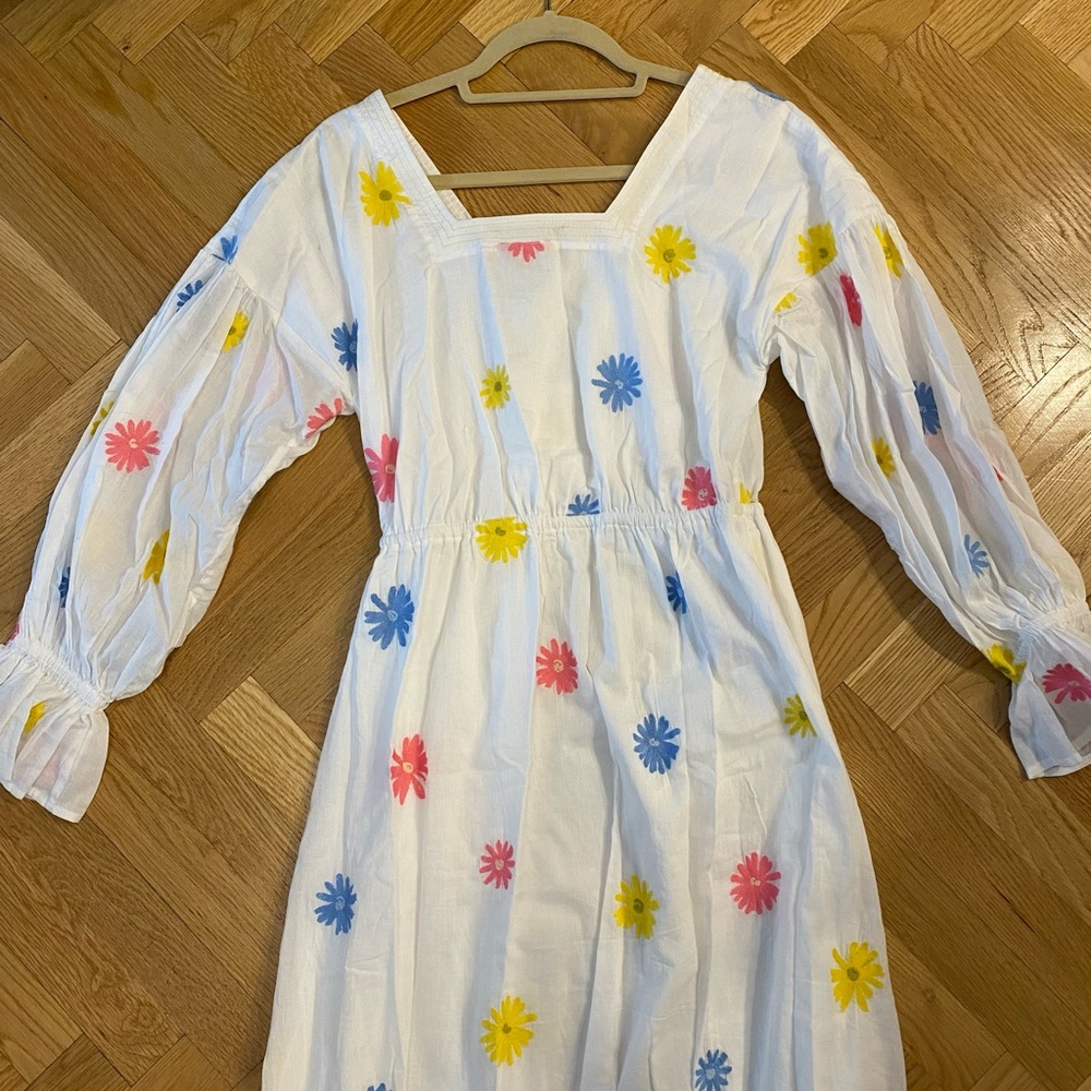 NWT Something Navy Embroidered Tiered Long Sleeve Maxi Dress
Rainbow/Multi